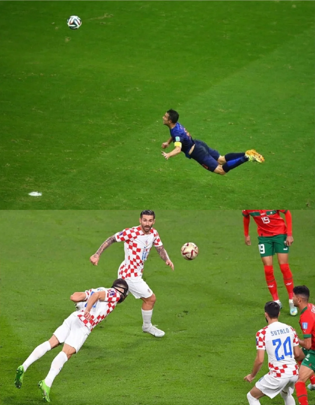 摩洛哥血洗丹麦，范佩西惊艳世界的简单介绍